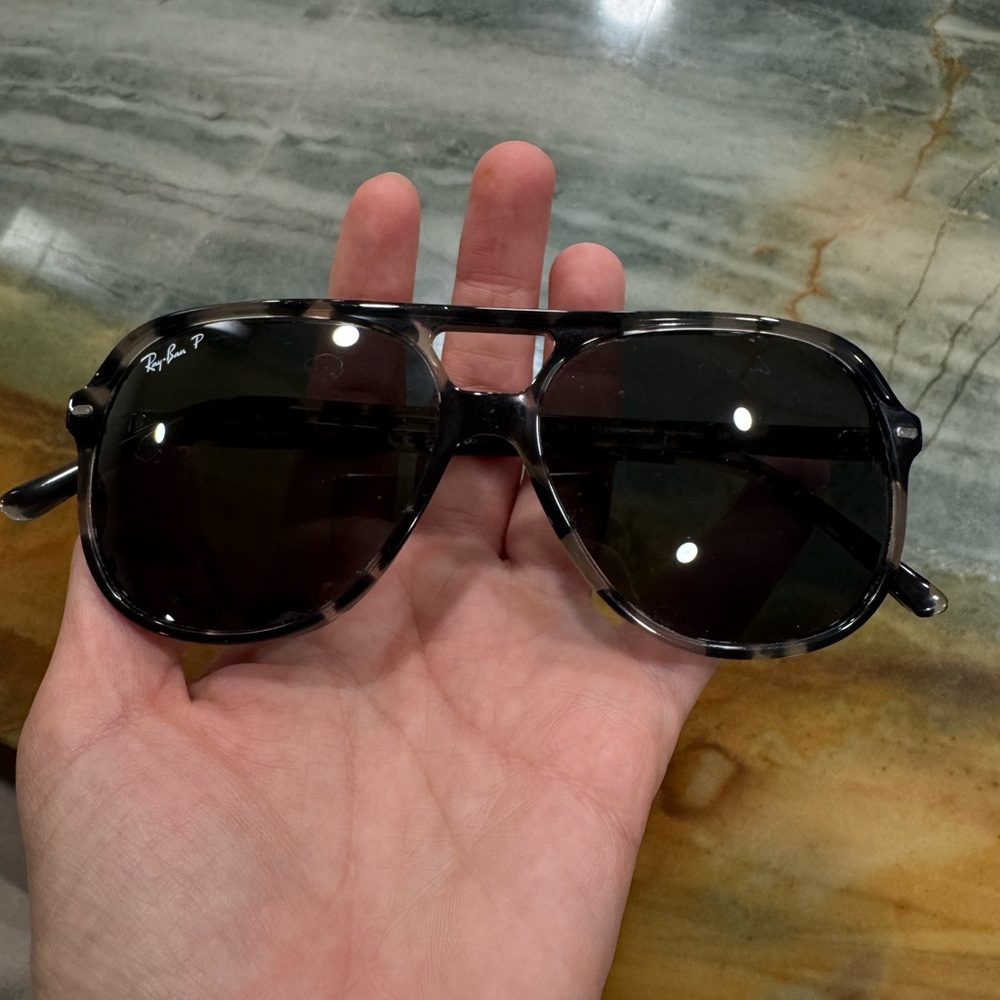 Ray-Ban Black and Gray Sunglasses